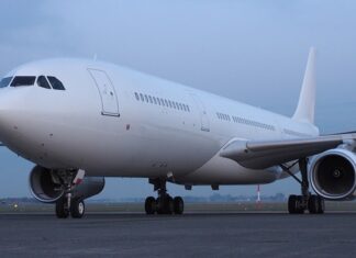 HiFly Airbus A330 stored at Ostend Airport