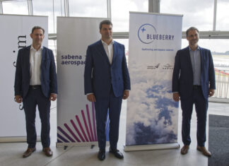 Sabena Aerospace and SABCA pioneers in first ecosystem in Belgium’s aerospace industry: “Blueberry”