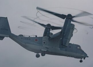 U.S. military Osprey crashes in Sea of Japan: eight fatalities