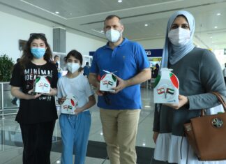 Abu Dhabi Airports welcomes back passengers travelling aboard Middle East Airlines