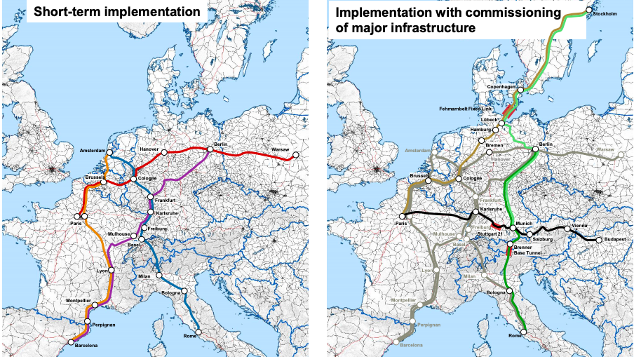 Germany proposes to re-launch a Trans Europ Express 2.0 train network with  two/three lines through Belgium - Aviation24.be