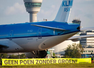 Amsterdam Airport Schiphol CEO’s response to open letter by Greenpeace: “feel welcome, but let’s keep things civil”