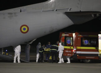 Severely burned Romanian doctor taken to Queen Astrid Military Hospital, Belgium