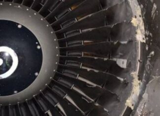 SCAT Airlines Boeing 737 suffers bird strike on take-off Atyrau Airport, Kazakhstan