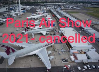 The Paris Air Show 2021 has been cancelled due to COVID-19 pandemic