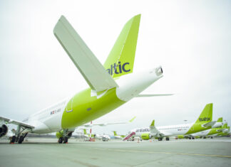 Tenerife, Dubai and Paris are marked as airBaltic’s top destinations in January from Riga