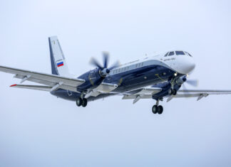 Test flights of the new Ilyushin Il-114-300 regional turboprop passenger aircraft continue