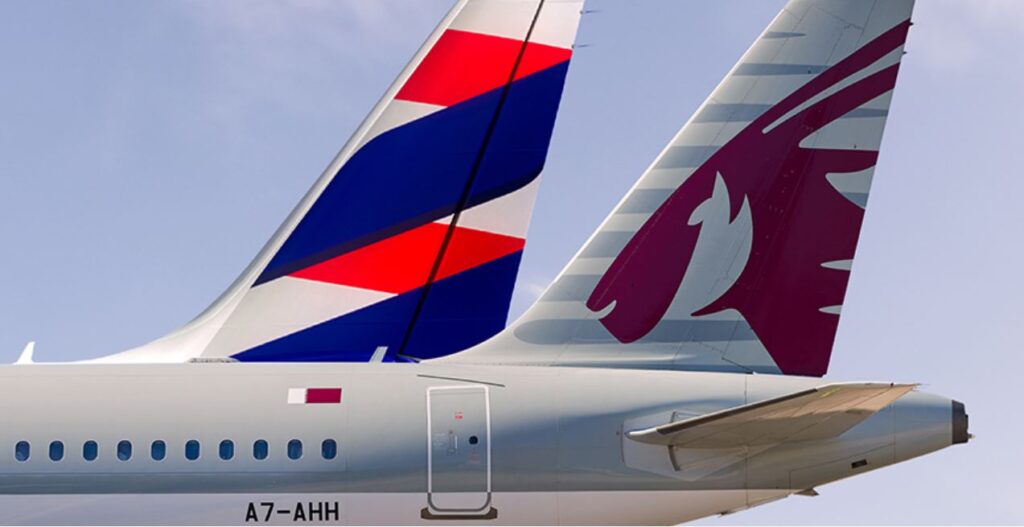 Qatar Airways expands South America connectivity through codeshare with LATAM  Brasil 