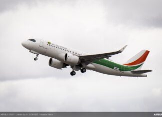 Air Côte d’Ivoire receives its first Airbus A320neo