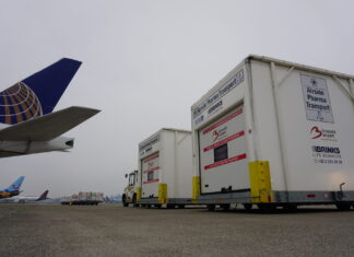 Flights with COVID-19 vaccines from Brussels Airport to more than 40 destinations worldwide