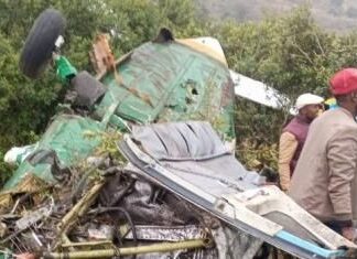Aeronav Air Cessna 208 Caravan crashes in Kenya, killing both pilots