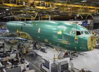 Norway’s first P-8A Poseidon aircraft moves into assembly