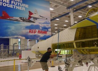 First T-7A Red Hawk advanced trainer joined in record time, thanks to digital design