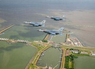 The Netherlands bids farewell to the iconic F-16 fighter jet