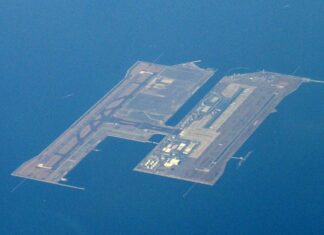 Launch of the modernisation works at Kansai international airport in Osaka