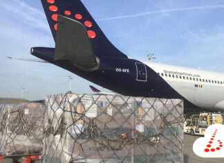 Brussels Airlines brings 153,000 COVID-19 vaccines to Uganda