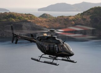 New Bell 407GXi helicopter customer takes delivery by undertaking transatlantic flight