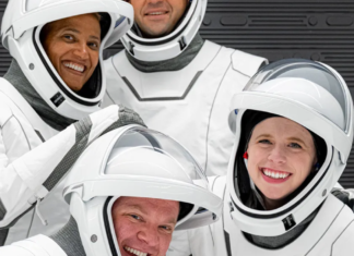First space tourists to fly around the earth expected to lift off tonight