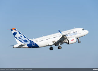 First Airbus A319neo flight with 100% sustainable aviation fuel