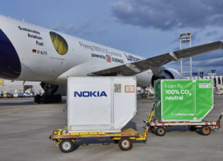 DB Schenker, Lufthansa Cargo and Nokia join forces on CO2-neutral air freight with Sustainable Aviation Fuels