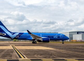Breeze Airways unveils first of 80 Airbus A220s on order