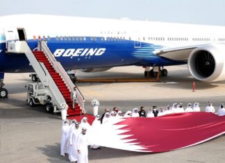 Qatar Airways welcomes first Boeing 777-9 aircraft to Doha