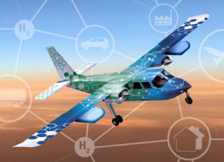 Britten-Norman works to deliver zero-carbon flights to the Isles of Scilly.