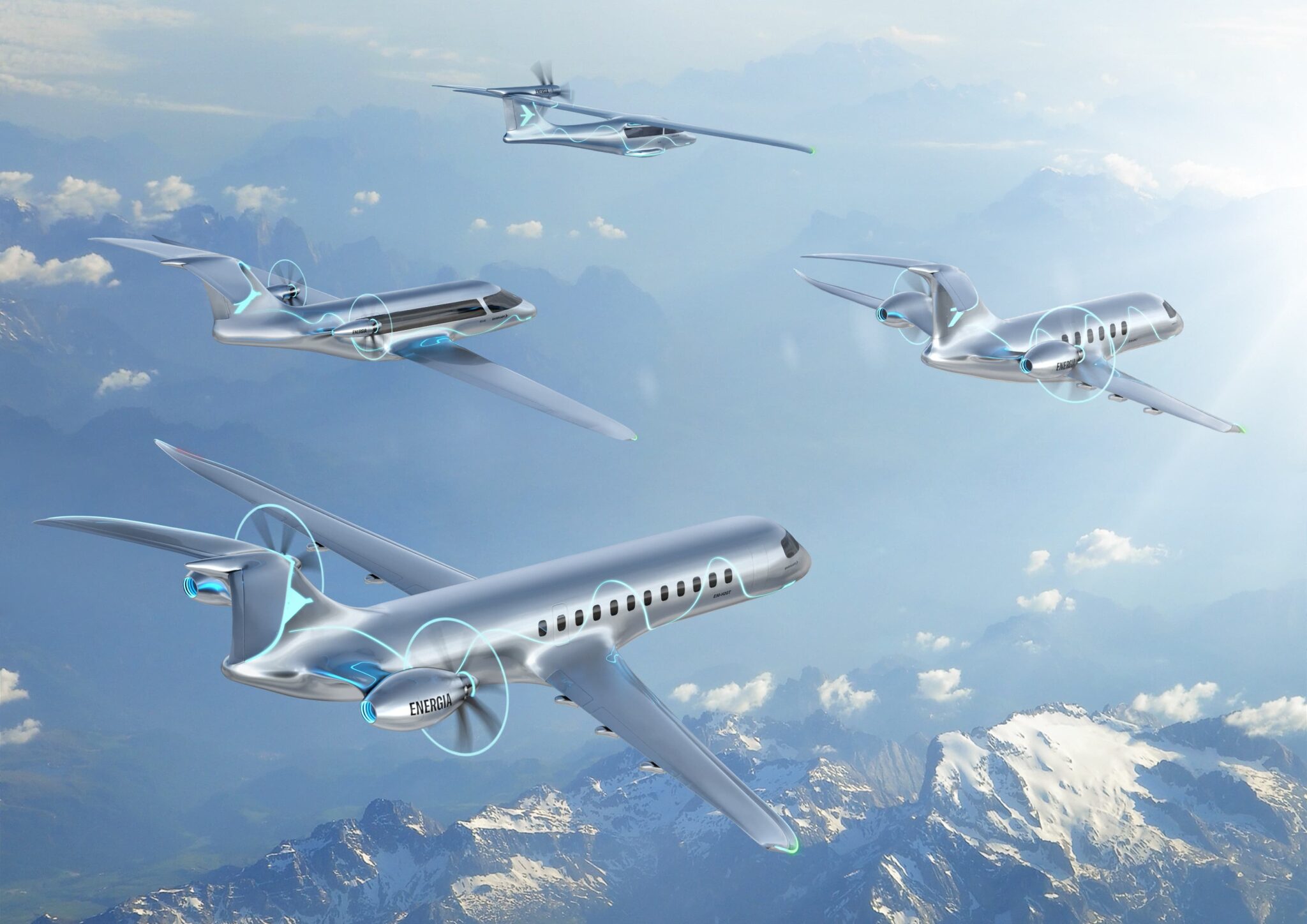 Embraer presents the Energia Family: four new aircraft concepts using renewable energy propulsion technologies - Aviation24.be