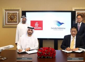 Emirates signs Memorandum of Understanding for codesharing with Garuda Indonesia