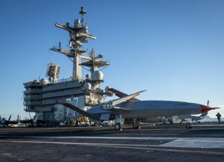 U.S. Navy and Boeing complete first carrier tests for MQ-25 unmanned aerial refueller