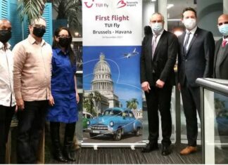 TUI fly Belgium makes maiden flight to Havana