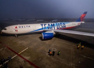 Delta unveils aircraft livery to celebrate 8-year commitment as official airline of Team USA