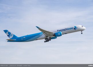 French bee takes delivery of its first Airbus A350-1000
