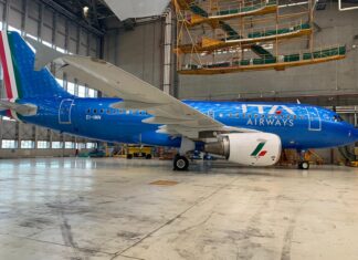The second aircraft with the new livery joins the ITA Airways fleet