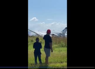 LANHSA British Aerospace Jetstream 3101 veers off runway in Honduras