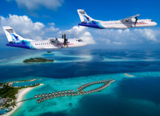 Maldivian orders its first ATR aircraft: two ATR 72-600 and one ATR 42-600