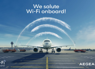 AEGEAN Airlines introduces in-flight Wi-Fi on Airbus A32F fleet