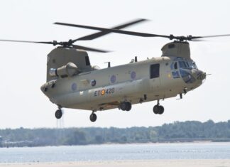 First upgraded Chinook helicopter delivered to Spanish Army