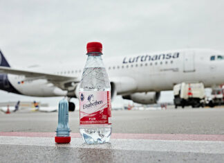 Lufthansa and Fraport recycle up to 4 million PET bottles annually