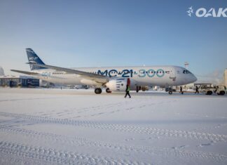 MC-21-300 aircraft returns from Yakutsk after testing under extreme cold conditions