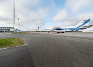 Volga-Dnepr completes 6 charter flights to Billund with over 12 million COVID-19 test kits