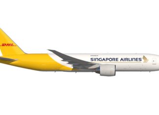 Five DHL Boeing 777 freighters to be operated by Singapore Airlines under CM agreement