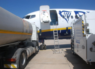 A disaster narrowly avoided while towing a Ryanair aircraft at Malta Airport
