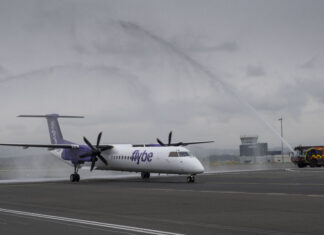 Flybe commences flights from Glasgow Airport