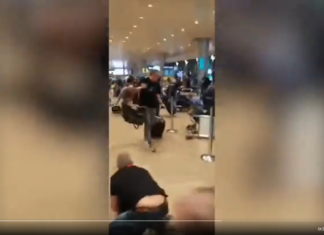 Panic at Tel Aviv airport: family wants to pass through security with an unexploded artillery shell
