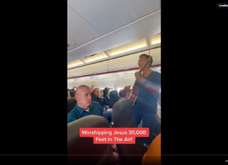 Passenger gets to sing religious worship song on easyJet flight
