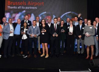 Brussels Airport presenting the Brussels Airport Aviation Awards