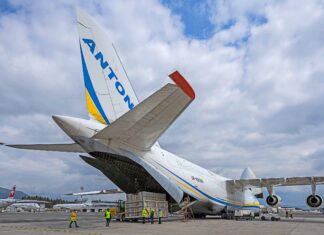 Antonov Airlines safely flies vital power plant components from Slovenia to Nigeria