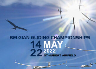 Belgian Gliding Championships 2022 to take place on 14-22 May at St Hubert aerodrome
