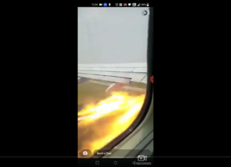 SpiceJet Boeing 737-800 suffers birdstrike after take-off Patna airport, India